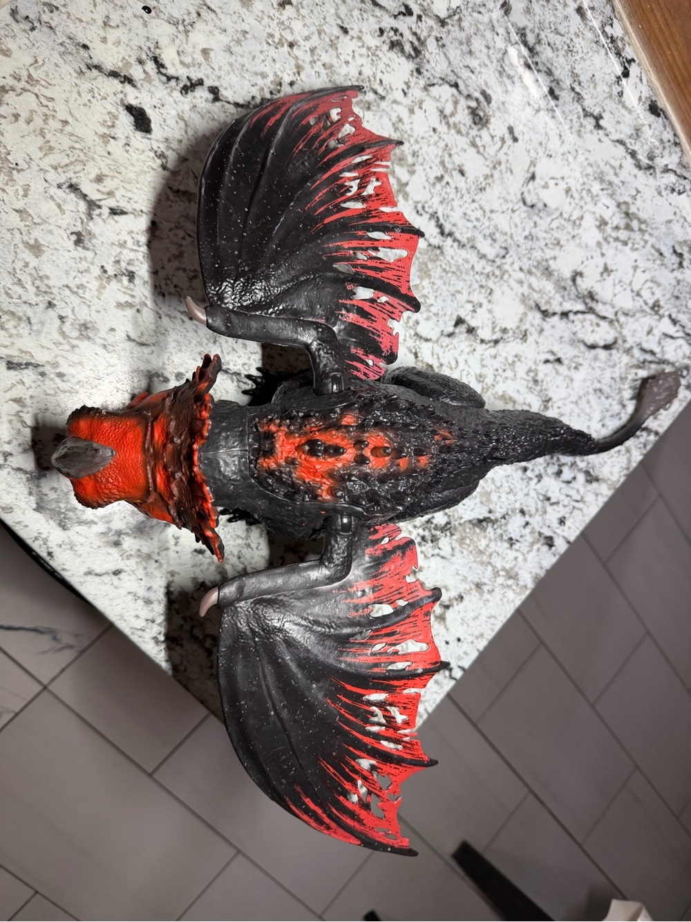 How to Train Your Dragon 2025 Volcano Island Titan Red Death Dragon With Sound - Picture 4 of 7